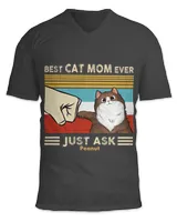 Customized Best Cat Dad Ever Just Ask Personalized Shirt QTCAT060223C3