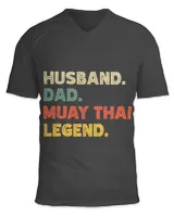 Mens Mens funny husband dad Muay Thai legend vintage retro