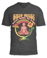 Great Things Takes Time To Grow Yoga Inspirational Quote Zen