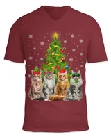 Cat Maine Coon Christmas Tree Funny Cat Lover Cat Owner 281