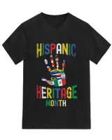 Hispanic Heritage Month Latino Countries Flags Men Women Kid 1