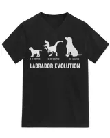 Labrador Retriever Evolution Design for a Labrador Owner T-Shirt