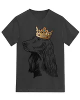 Irish Setter Dog Wearing Crown T-Shirt