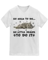 So much to do so little sesire to do it cat
