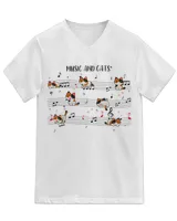 Calico Cat Playing Music Note Cat Gifts For Cat Dad Cat Mom HOC270323A3