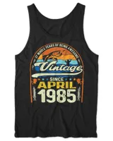 April 1985 Vintage 37th Birthday 37 Year Old Fishing Lovers