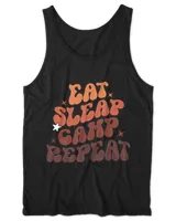 Camping Camp schedule eat sleep camp repeat funny gifts camping lo Camper