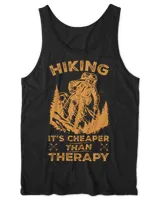 Hiking It's Cheaper Than Therapy T-shirt