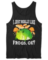 I Just Really Like Frogs, Ok Cute Frog Lover T-Shirt