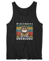 Funny Kitten Shirt My Life Is Ruled By A Tiny Furry Overlord HOC270323A10