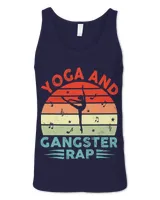 Yoga And Gangster Rap Funny Yoga Practitioner Rapping Fan