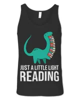 Just A Little Light Reading Dinosaur With Books For Bookworm