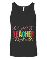 Black Teacher Magic Education Equal RightBlack History Tee