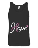 Hope Breast Cancer Awareness Shirt Pink Ribbon Support