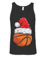 Basketball Gift Christmas Basketball Ball Santa Hat Xmas Boys Men Sport 202
