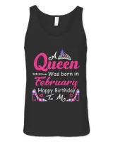February Birthday A queen was born in February Gift Women Girl