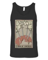 Four of Swords Tarot Card Reader Fox Lover Occult Tarot 304