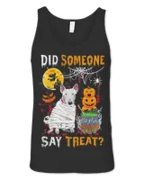 Bull Terrier Dog Halloween Did Someone Say Treat 194