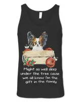 Favorite Family Papillon Puppy Funny Christmas Humor Quote