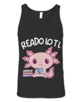 Readolotl Read Book Axolotl Funny Reading Fish Books Girls