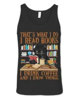 Retro Read Books Coffee Funny Black Cat Kitten Mom Librarian