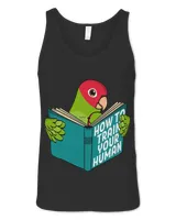 Train Your Human I Book Parrot I Cherryheaded Conure