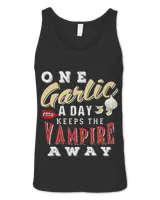 One Garlic A Day Keeps The Vampire Away Design For Halloween