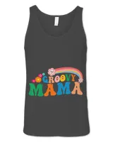Groovy mama Groovy Baby Mothers day. Retro vintage flower