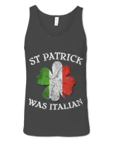 St Patricks Was Italian Shamrock Italy Flag Gift Womens Men