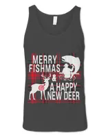 Funny Christmas FishingHuntingFishDeerFast Food Sweater