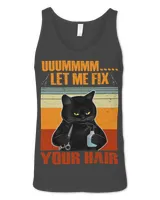 Black Cat Let Me Fix Your Hair Funny Hairdresser Hairstylist