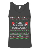 She prefer halloween christmas sweater