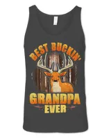 Mens Buckin Grandpa Ever Deer Hunting Fathers Day