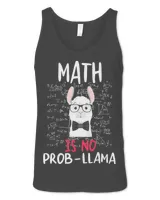 Math Is No ProbLlama Math Teacher Llama Lover Math