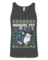 Meowzel Tov Hanukkah Cat Chanukah Jewish Cat Menorah 249
