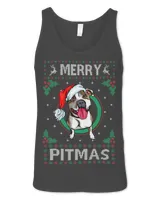 Bully Merry Pitmas Pitbull Santa Claus Dog Ugly Christmas Sweater Pitbull Dog
