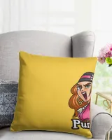 Pump it -  bitcoin style - pillow crypto