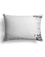 Canvas Pillow (Dual Sided) 13x19"