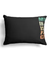 Faux Suede Pillow (Dual Sided) 13x19''