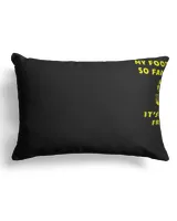 Faux Suede Pillow (Dual Sided) 13x19''