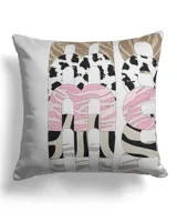 Cotton Drill Pillow (Dual Sided)