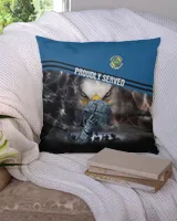 Cotton Drill Pillow (Dual Sided)