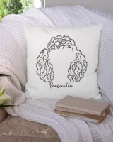 Personalized Pet Ears Outline Pillow