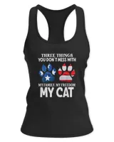 4th Of July Cat Freedom, Family Cat Patriotic Cat Lover Usa