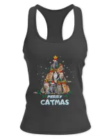 Merry Catmas Tree Unisex Premium T-Shirt