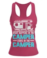 Camping Camp Quote What Happens in the Camper stays in the Camper 1 Camper