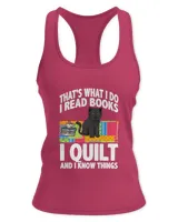 I read books I quilt and I know things quote quilt funny