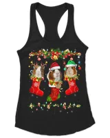 guinea pig in xmas socks christmas santa elf reindeer lover