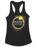 Totality 04 08 24 Total Solar Eclipse 2024 Illinois Party T-Shirt