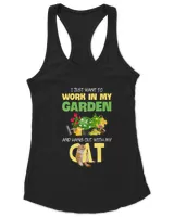 I Just Want To Work In My Garden And Hang Out With My Cat HOC270323A13